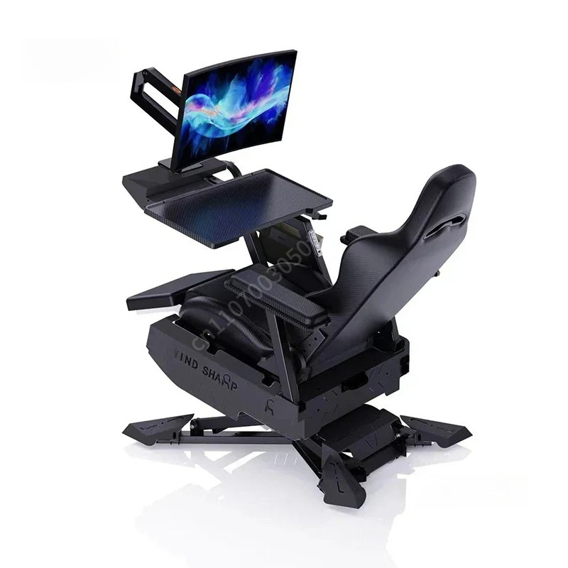Monitor Stand - Cabina de Juego Reclinable, Silla Ergonómica