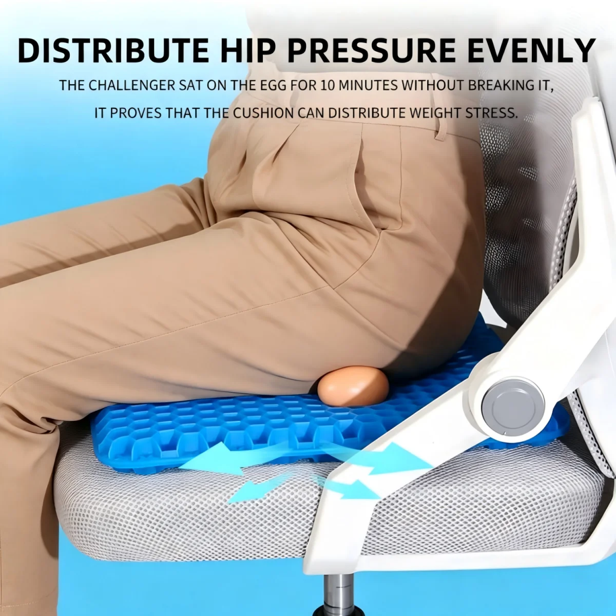 Cojín de asiento con gel refre - Office Stool reseña y precio
