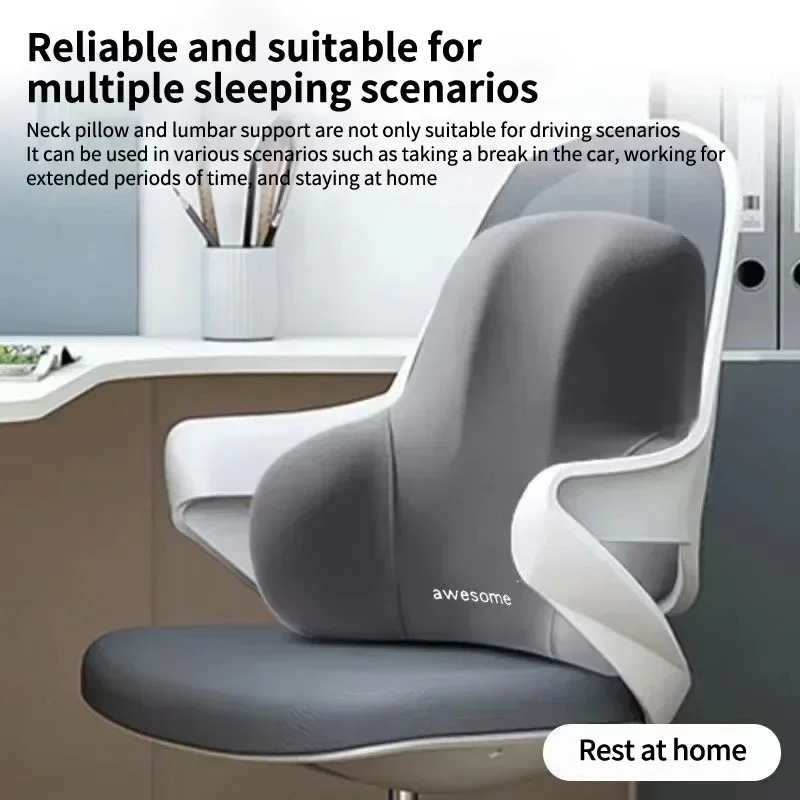 1 Cojín de Soporte Lumbar de E - Office Chair Cushion reseña y precio