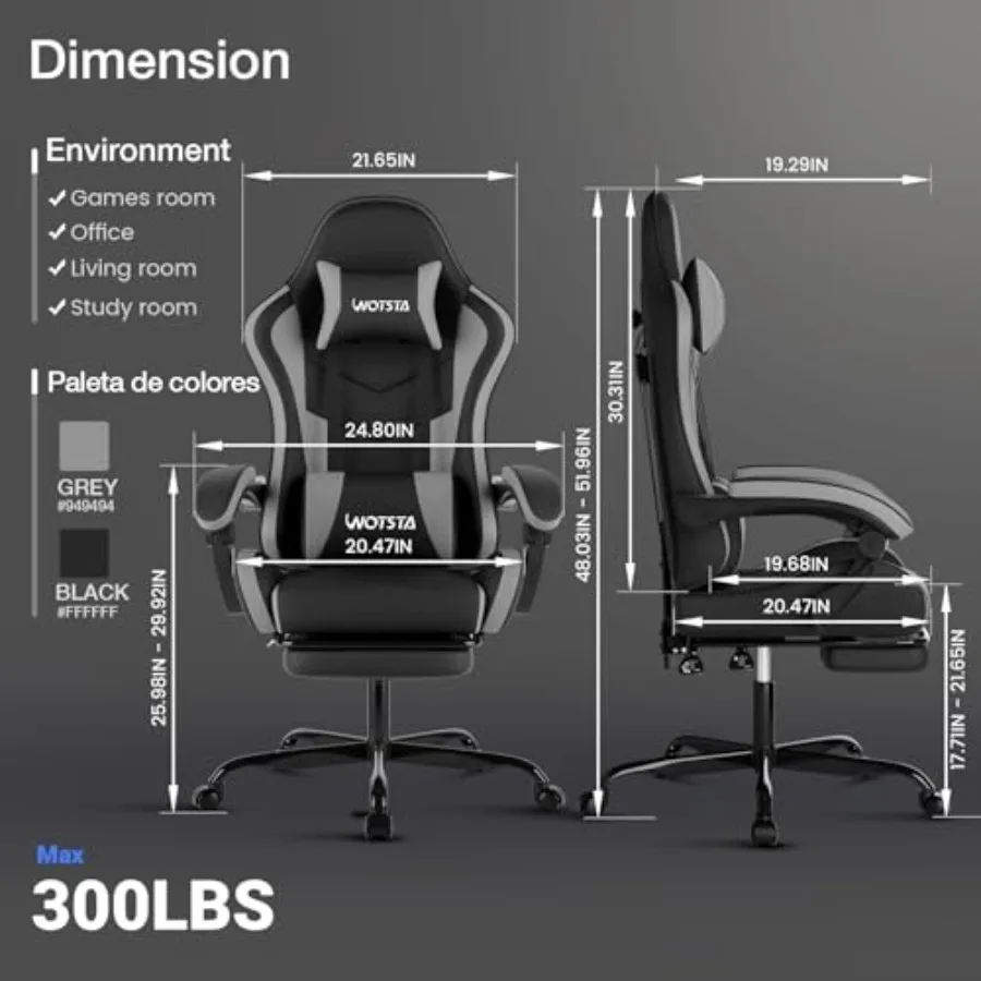 Silla de oficina ergonómica pa - Office Stool reseña y precio