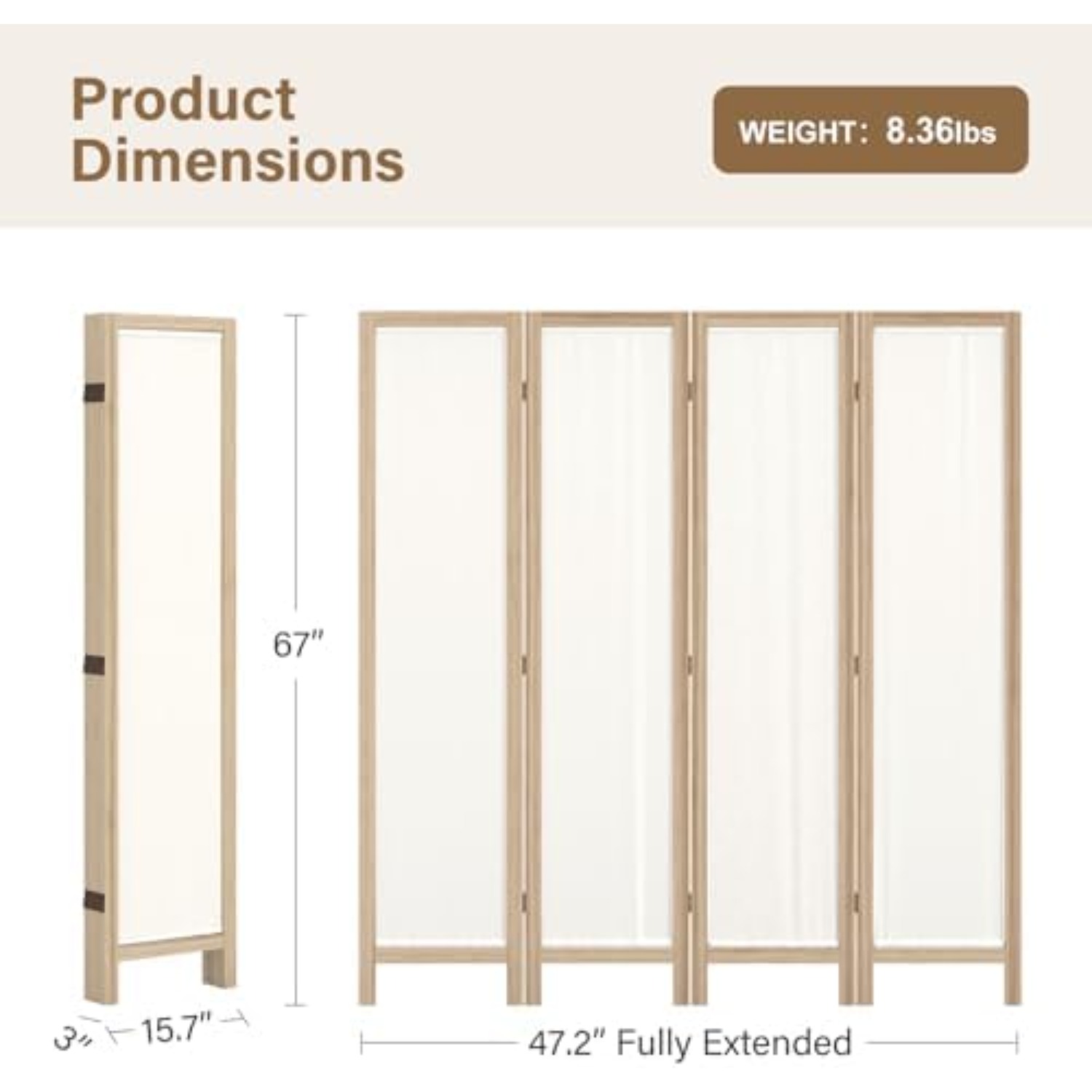 Separador de Habitaciones de L - Partition Screen Divider reseña y precio