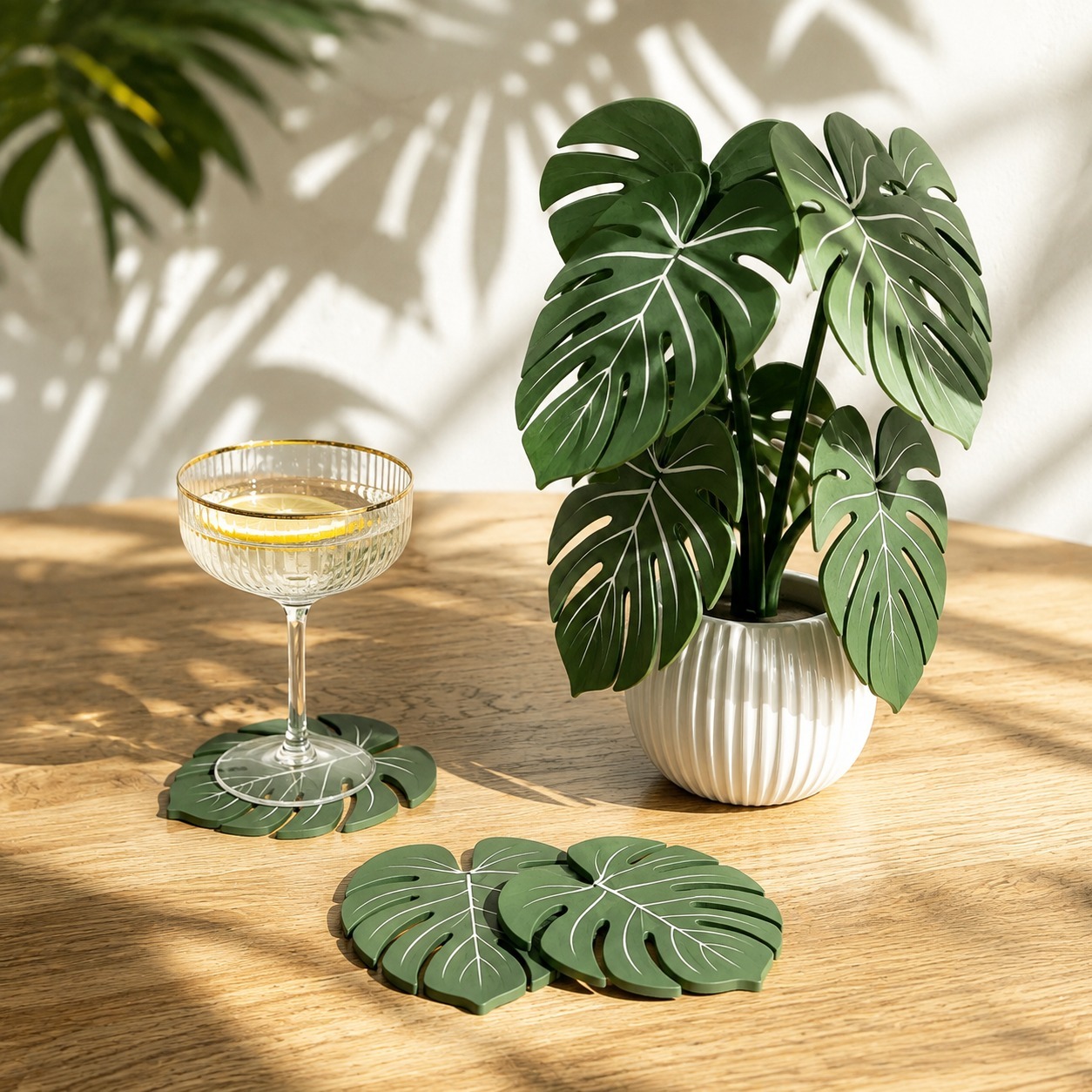 Posavasos de Planta Monstera,  - Office Furniture Brands reseña y precio