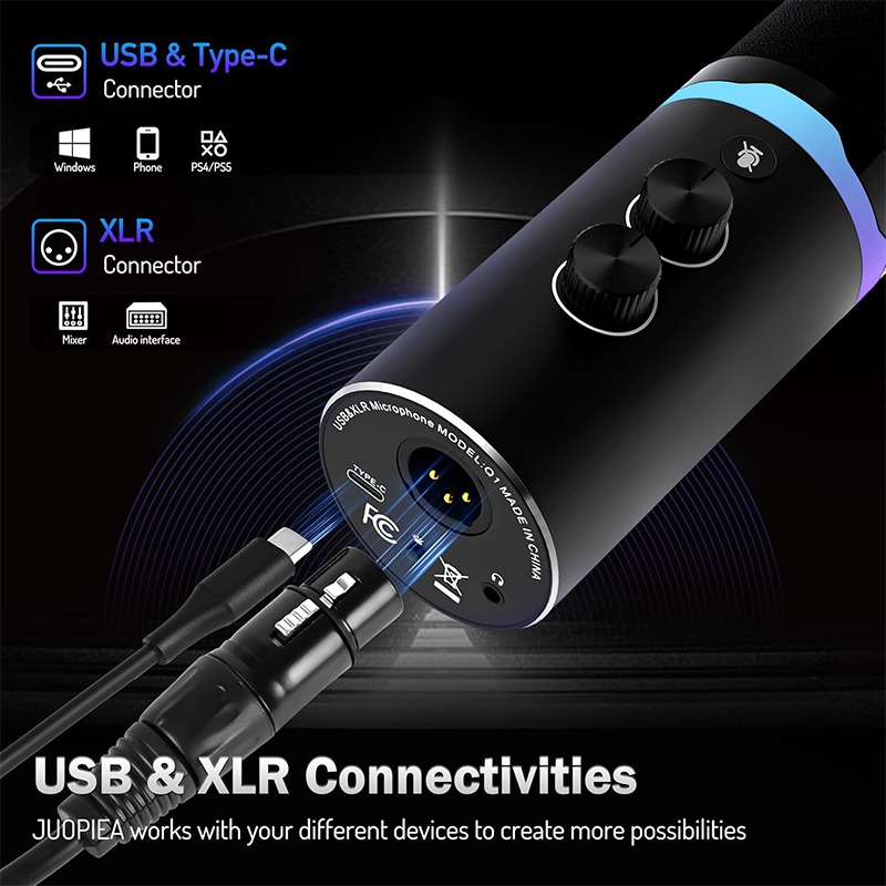 Micrófono USB para Juegos con  - Monitor Stand reseña y precio